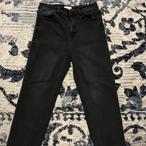 Black Straight Leg Jeans (9)